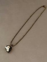 Load image into Gallery viewer, Christine Necklace - Silver Night Skull