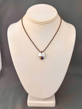 Load image into Gallery viewer, Tini Necklace - Vitrail Light Purple Heart