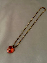 Load image into Gallery viewer, Tini Necklace - Salmon Pink Heart