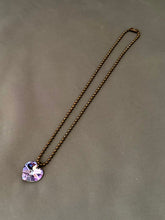 Load image into Gallery viewer, Tini Necklace - Vitrail Light Purple Heart