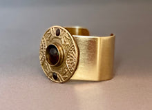 Load image into Gallery viewer, Victoria Cuff - Amber and Garnet