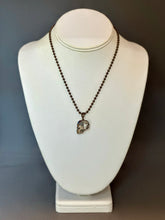 Load image into Gallery viewer, Christine Necklace - Iridescent Green Skull
