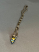 Load image into Gallery viewer, Christine Necklace - Iridescent Green Skull