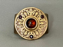 Load image into Gallery viewer, Victoria Cuff - Amber and Amethyst