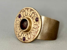 Load image into Gallery viewer, Victoria Cuff - Amber and Amethyst