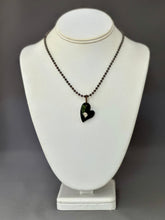 Load image into Gallery viewer, Christine Necklace - Jet Black Heart