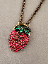 Load image into Gallery viewer, Strawberry Solo Necklace