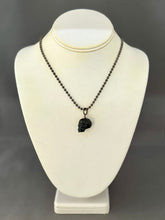 Load image into Gallery viewer, Christine Necklace - Jet Skull