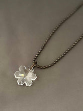 Load image into Gallery viewer, Christine Necklace - Clear Snowflake