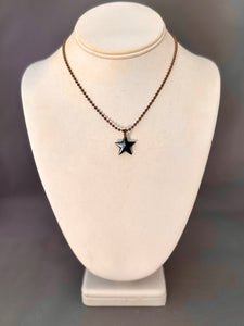 Tini Necklace - Black Star