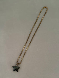 Tini Necklace - Black Star