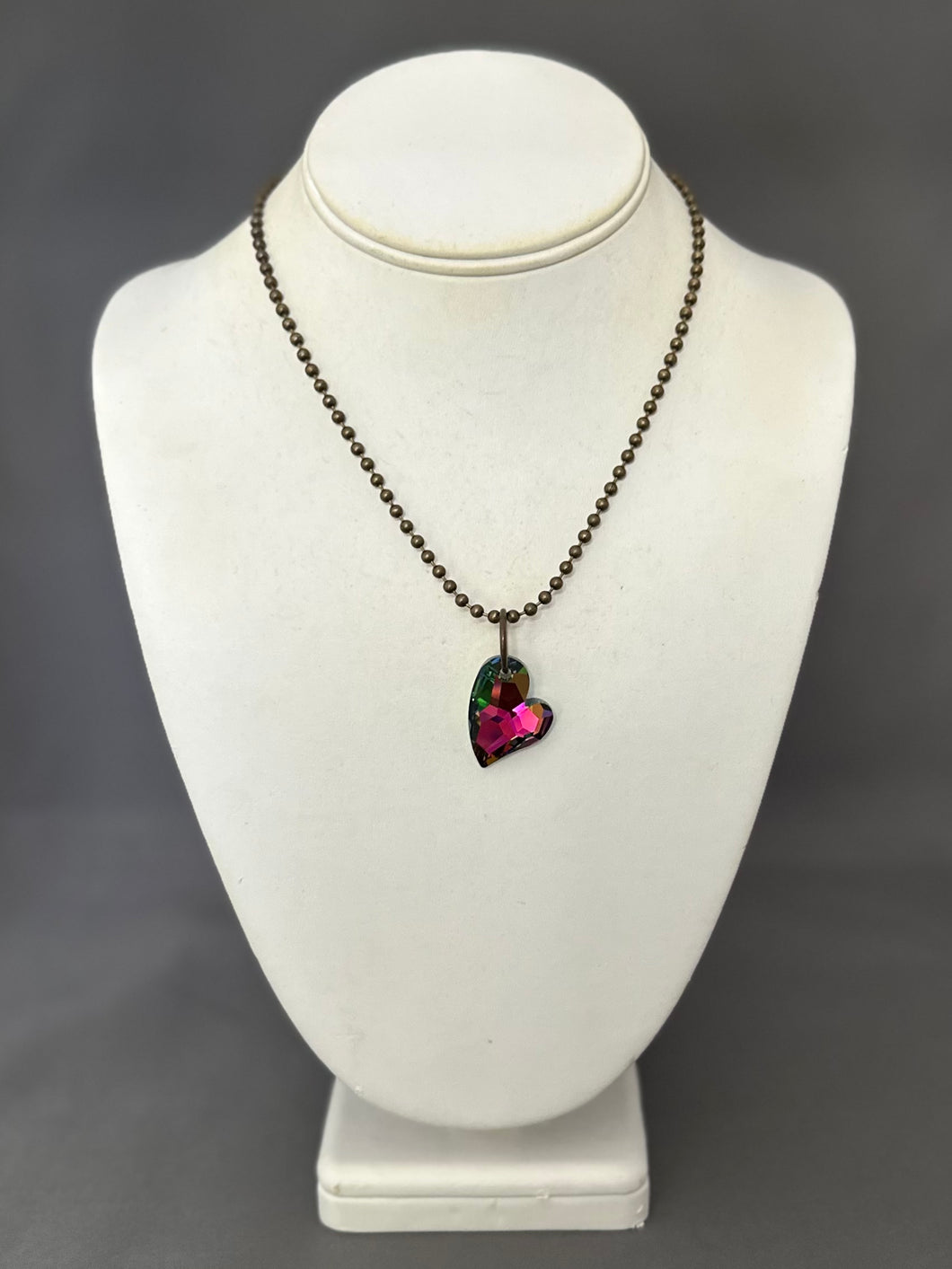 Christine Necklace - Vitrail Heart