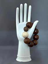 Load image into Gallery viewer, Edna Bracelet - Chocolate and Cream
