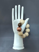 Load image into Gallery viewer, Edna Bracelet - Cream and Copper
