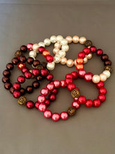 Load image into Gallery viewer, Mary Bracelet - Medium Red Ombre

