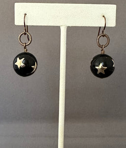 Stella Earrings - Black