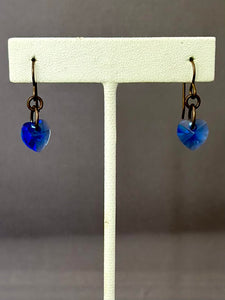 Greta Earrings - Sapphire Blue