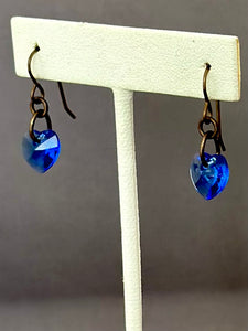 Greta Earrings - Sapphire Blue