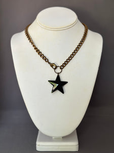 Klara 2 Necklace - Jet Black