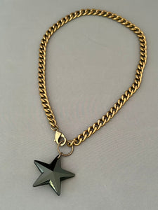 Klara 2 Necklace - Jet Black