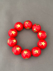 Stella Bracelet - Red