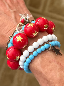 Stella Bracelet - Red