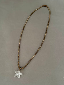 Tini Necklace - Clear Star