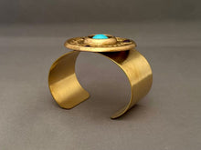 Load image into Gallery viewer, Victoria Cuff - Turquoise and Purple
