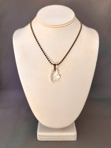 Christine Necklace - Clear Heart