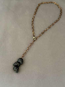 Morticia Necklace - Jet Black