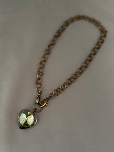 Liebchen Necklace - Iridescent Green