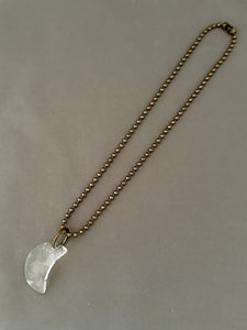 Christine Necklace - Clear Moon