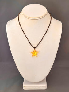 Christine Necklace - Gold Star