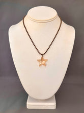 Load image into Gallery viewer, Christine Necklace - Golden Shadow Star
