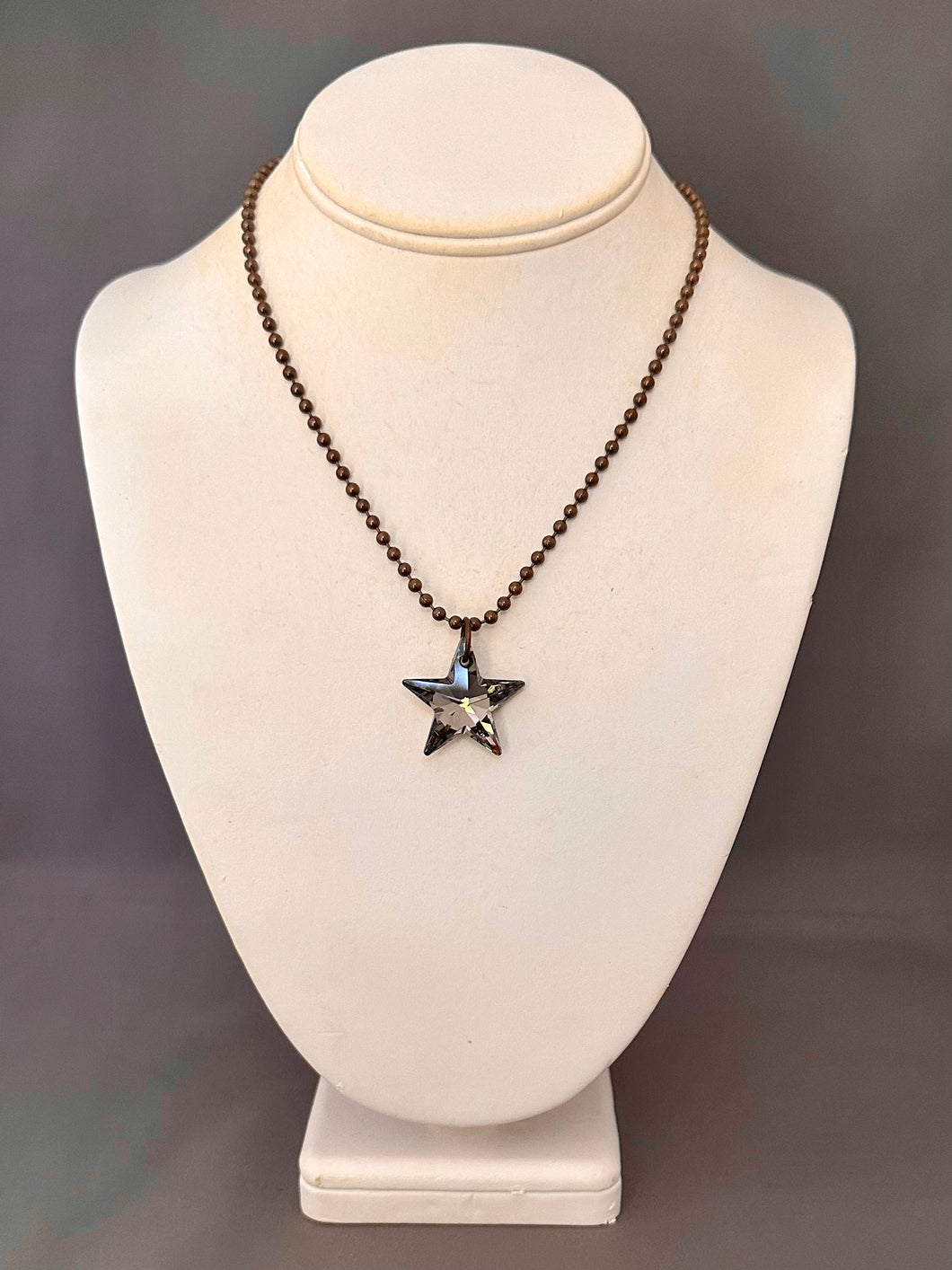 Christine Necklace - Gray Star