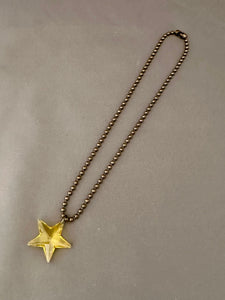 Christine Necklace - Gold Star