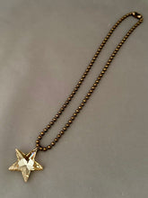 Load image into Gallery viewer, Christine Necklace - Golden Shadow Star
