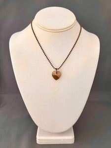 Tini Necklace - Bronze Heart