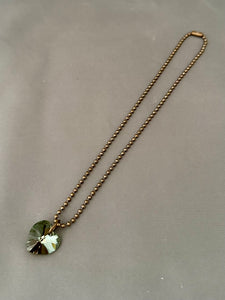 Tini Necklace - Bronze Heart