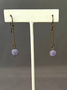 Emme Earrings - Purple