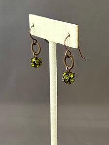 Nellie Earrings - Olive