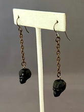 Load image into Gallery viewer, Morticia Earrings - Jet
