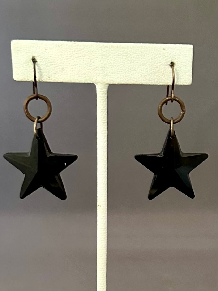 Starla Earrings - Black