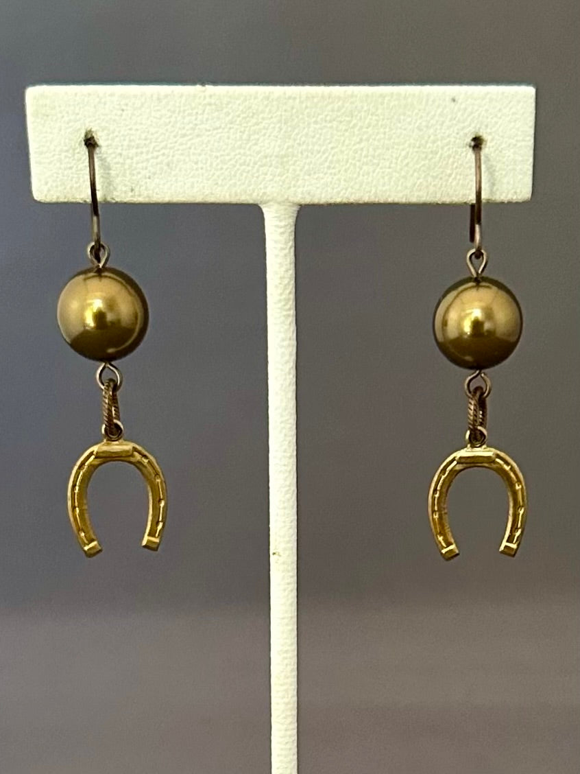 Sadie Earrings - Bronze