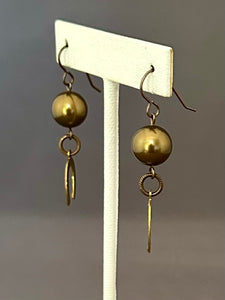 Sadie Earrings - Bronze