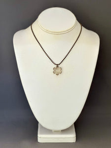 Tini Necklace - Satin Snowflake