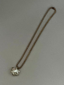 Tini Necklace - Satin Snowflake