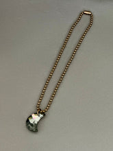 Load image into Gallery viewer, Christine Necklace - Silver Night Moon
