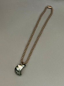 Christine Necklace - Silver Night Moon