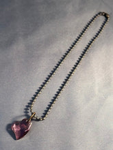 Load image into Gallery viewer, Christine Necklace - Antique Pink Heart
